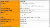 623GXX 624GXX 625GXX Metallurgy Industry Bearing , Eccentric Bearing
