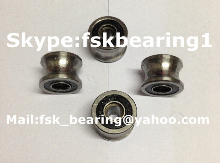U Groove Bearing SG10 4 x 13 x 6mm Stainless Bearing Steel for Machine Industrial Stainless Bearing Steel