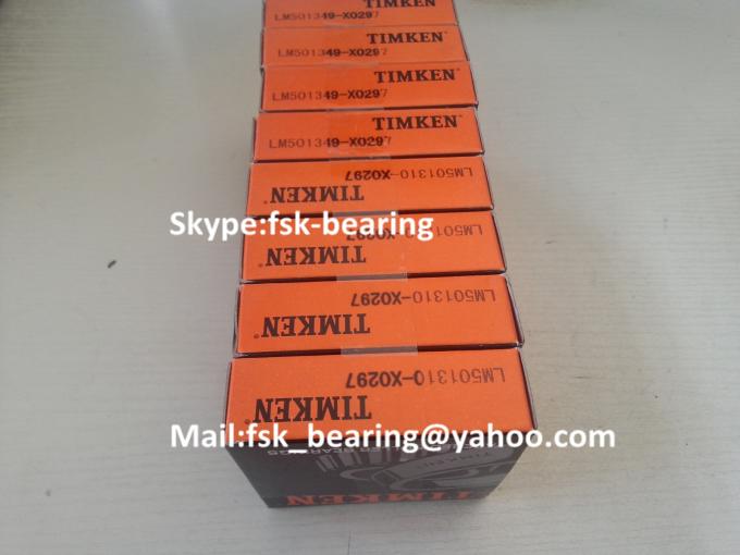 Gcr15 Chrome Steel Tapered Roller Bearing LM501349 / LM501310 3
