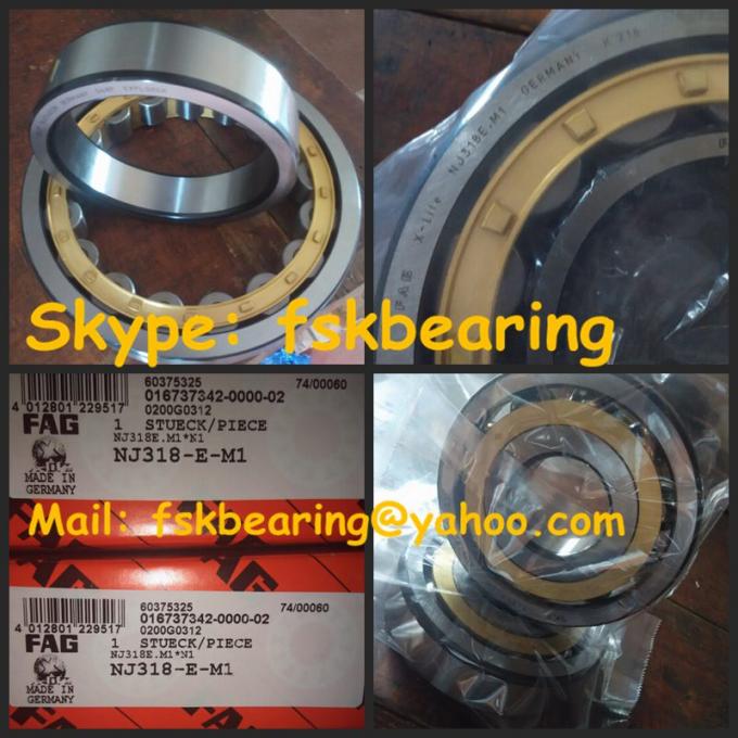 FAG X Life Cylindrical Roller Bearing NJ318 E M1 for Gear Reducer 90