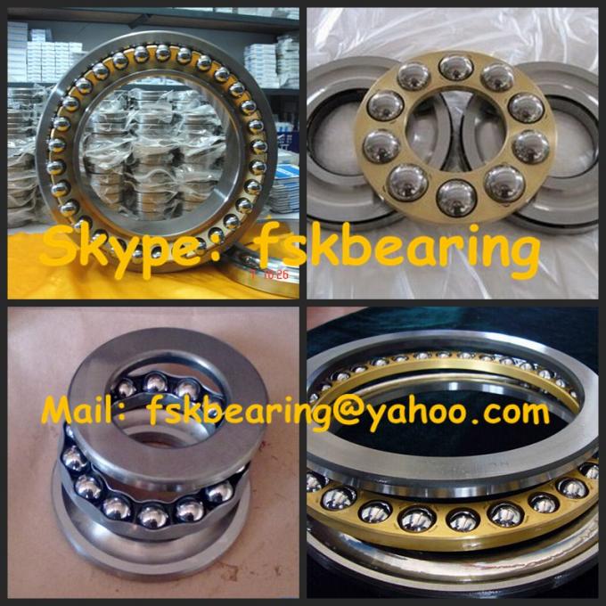 51317 51318 51320 Thrust Ball Bearings for Crane Hook with Steel Cage , Brass Cage 2