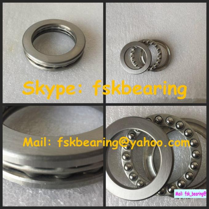 Chrome Steel Stainless Steel Miniature Thrust Ball Bearings 51101 / 51102 / 511s03 1