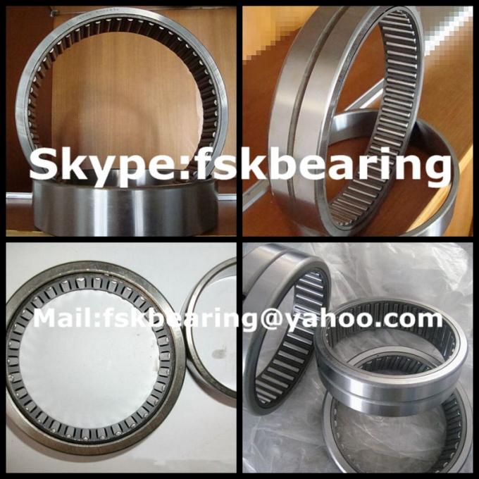 Radial Load RNA 4876 Individual Needle Roller Bearings With Flange