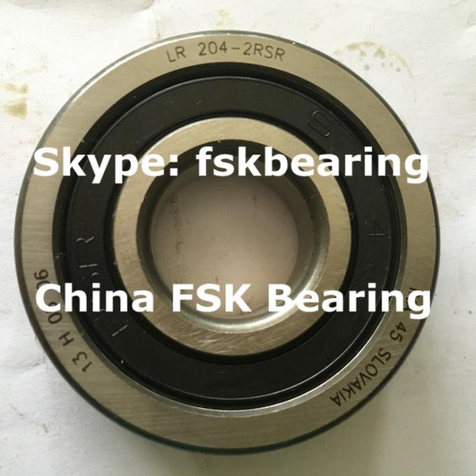 Double Sealed Track Rollers High Precision ball bearing Angular Contact