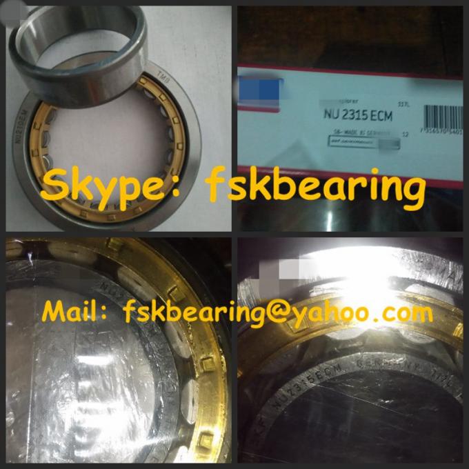Chrome Steel / Stainless Steel Cylindrical Roller Bearing for Foaming Machine 1