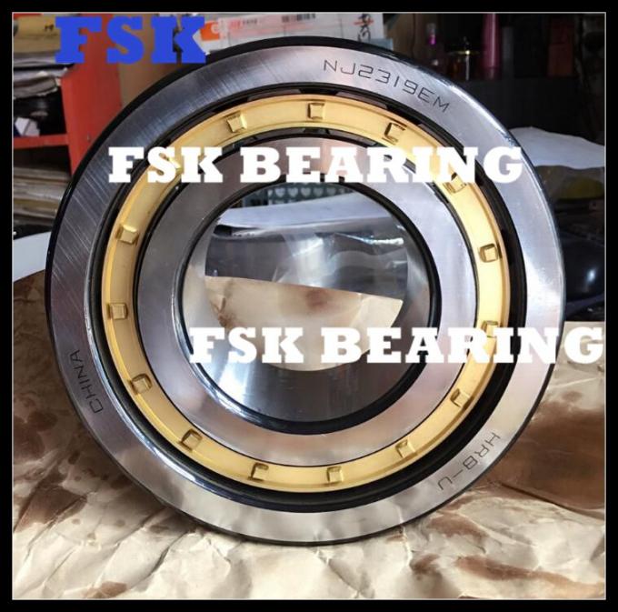 FSKG Brand NJ2319EM Cylindrical Bearing Brass Cage Brass Pin for Fishery Machinery 1