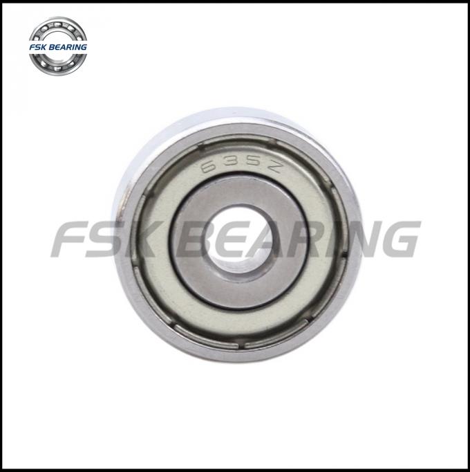 China FSK 635ZZ Small Deep Groove Ball Bearing 5*19*6mm For Curtain Silent 0