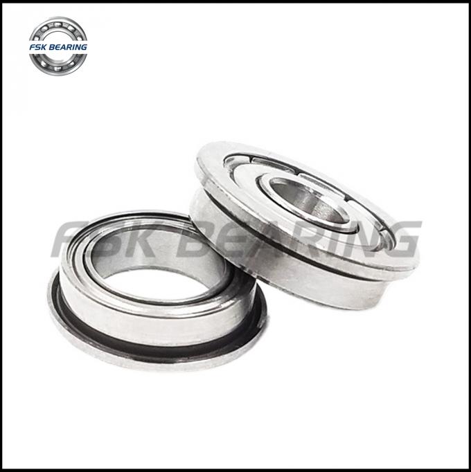 EZO F697ZZ Flange Deep Groove Ball Bearing 7*17*5mm for Machine Tool Spindle 0
