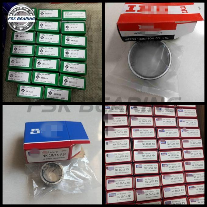 Heavy Duty NK20/20 Needle Roller Bearing 20*28*20mm For Lifting Equipment with Inner Ring 4