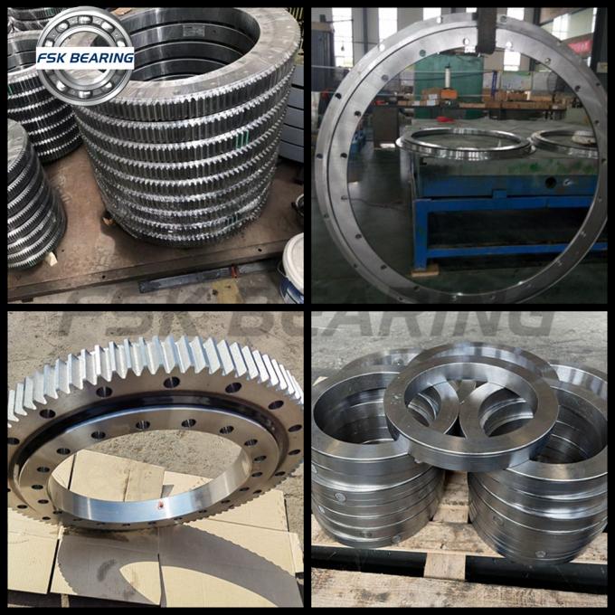Thicked Steel 060.25.1255.500.11.1503 Slewing Ring Bearing 1155*1355*63mm No Gear Teeth 4