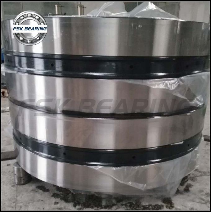 Four-Row 3806/750/HCC9 Tapered Roller Bearing Shaft ID 750mm Tower Crane Bearing 3