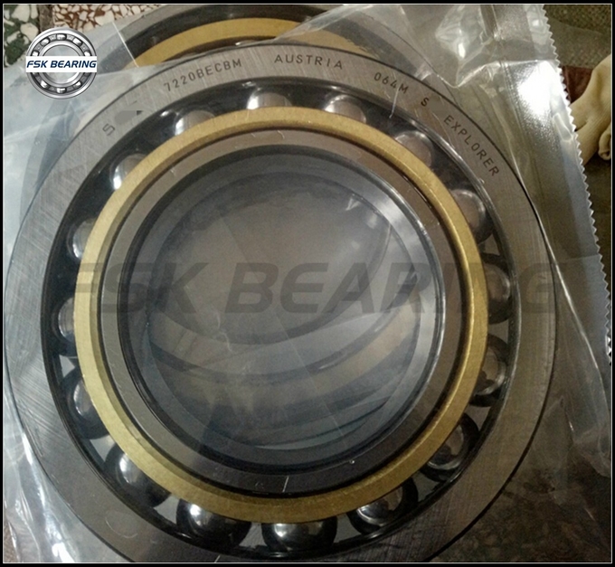 P4 66348 Angular Contact Ball Bearing ID 240mm OD 500mm For Machine Tool Bearing 3
