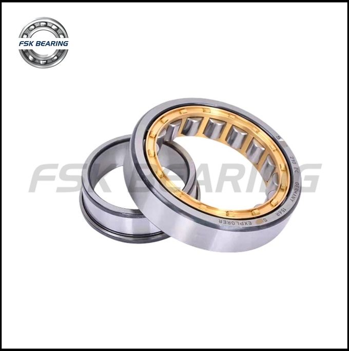 Brass Cage NU3036X2M 32836H Single Row Cylindrical Roller Bearings 180*280*82.6 mm 3