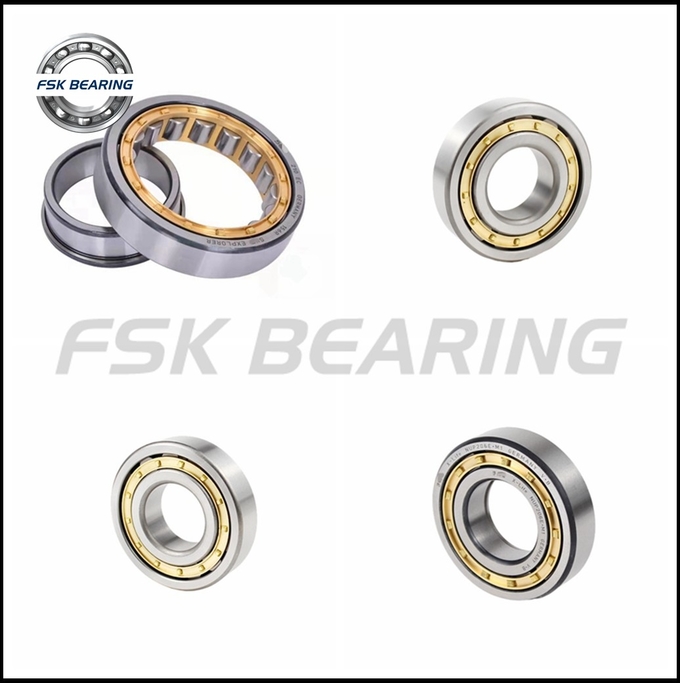 Brass Cage NU3036X2M 32836H Single Row Cylindrical Roller Bearings 180*280*82.6 mm 5