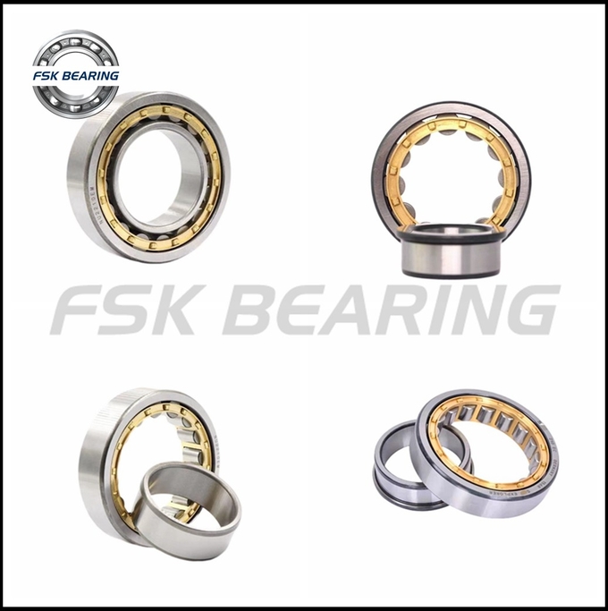 Brass Cage NU3036X2M 32836H Single Row Cylindrical Roller Bearings 180*280*82.6 mm 4