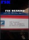 Inch Size CRM 32 AMB Cylindrical Roller Bearings Brass Cage 101.6 x 215.9 x 44.45 mm