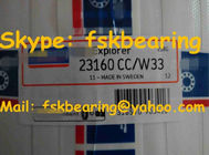 Metal Cage 23160 CC/W33 Bearings with Spherical Roller for Compressors