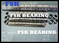 Drawn Cup HK1214 RS Needle Roller Bearings One Side Seal Type with Open Ends