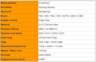 Auto Parts ACS0304-2 Steering Wheel Bearings 15mm × 35mm × 10.5mm