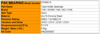 Track Roller Bearings CFN5R-A CFN6R-N CFN8R-N Cam Follower Bearings