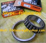 Chrome Steel Inched Type Cup Cone Bearings JD6549 / JD6510 , Black Chamfer