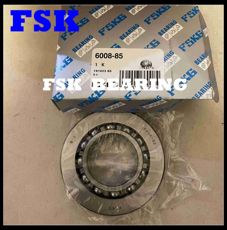 Custom Size 6008 / 85 Single Row Deep Groove Ball Bearing 40 X 85 X 15mm