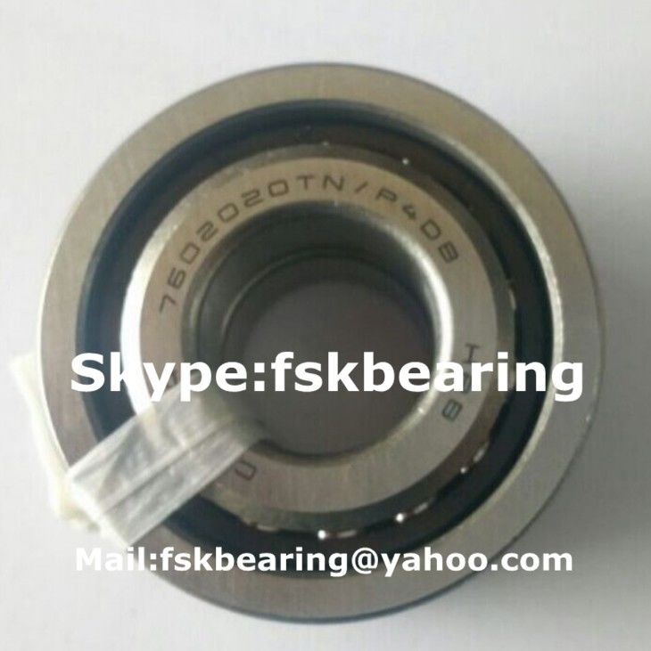 Nylon Cage 7603025 TVP Thrust Angular Contact Ball Bearing Single Row High Speed