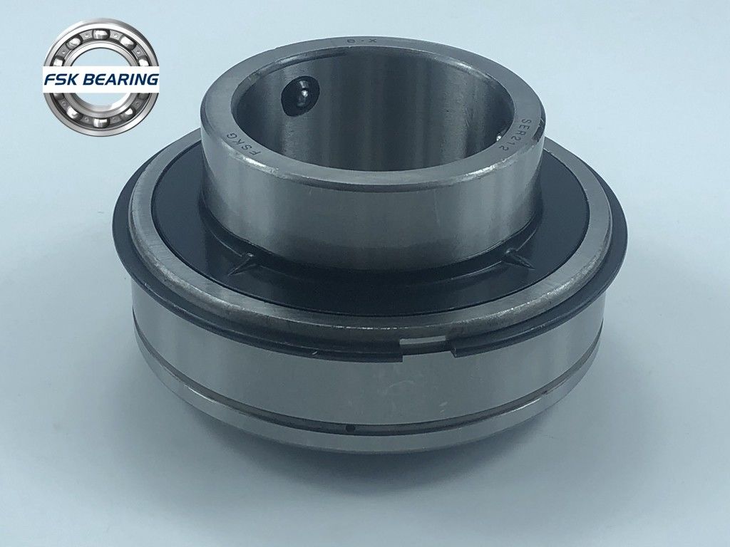 Premium Quality SER212 Ball Insert Bearing 60*110*65mm With Snap Ring ...