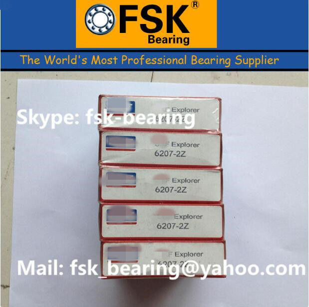 6207-2Z Deep Groove Ball Bearings with High Speed Low Noise