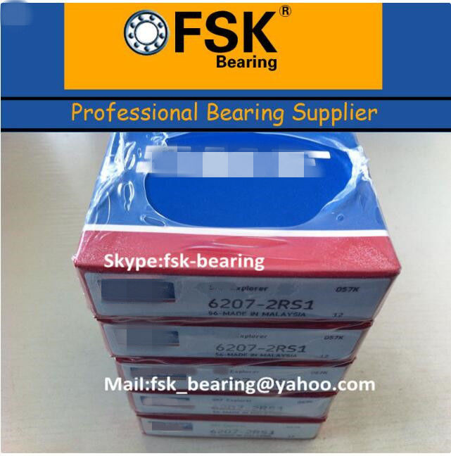 27mm Bore Size 6207 2RS  Bearings Manufacturer Internal Combustion Engine Bearings