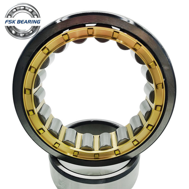 China FSK NU219-E-XL-MPAX-C3 Railway Cylindrical Roller Bearing ID 95mm ...