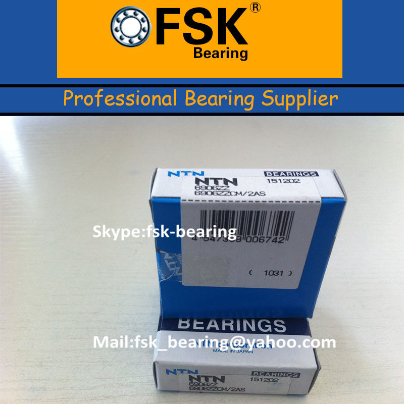 Professional Deep Groove Ball Bearings Manufacturing NTN 6906ZZECM/2AS