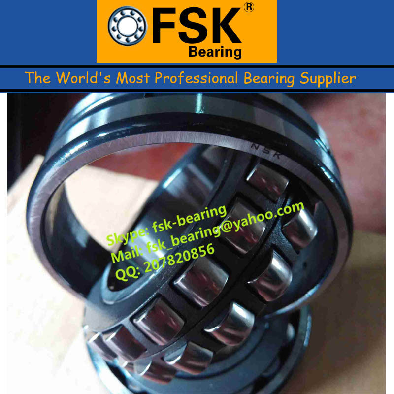 JAPAN NSK Spherical Roller Bearings 22211 CDKE4 Size 55*100*25mm