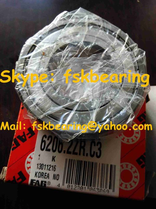 Dust Shield 6206-2ZR FAG Deep Groove Ball Bearings for Ceiling Fan
