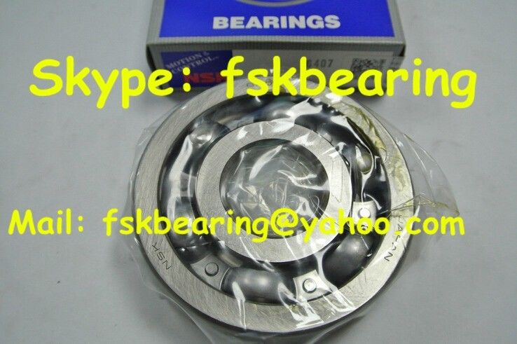 High Temperature 6407 NSK Single Row Ball Bearings 35 × 100 × 25mm