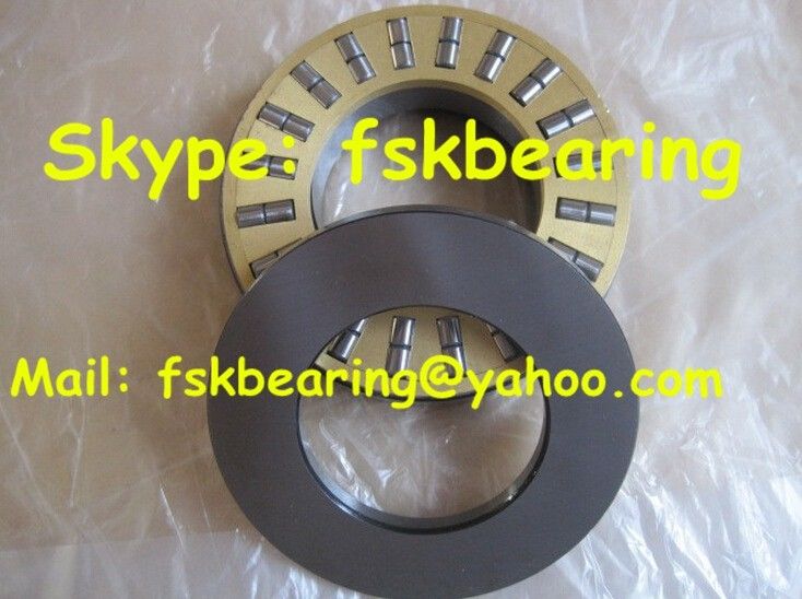Brass Cage Cylindrical Roller Bearing Single Row Chrome Steel