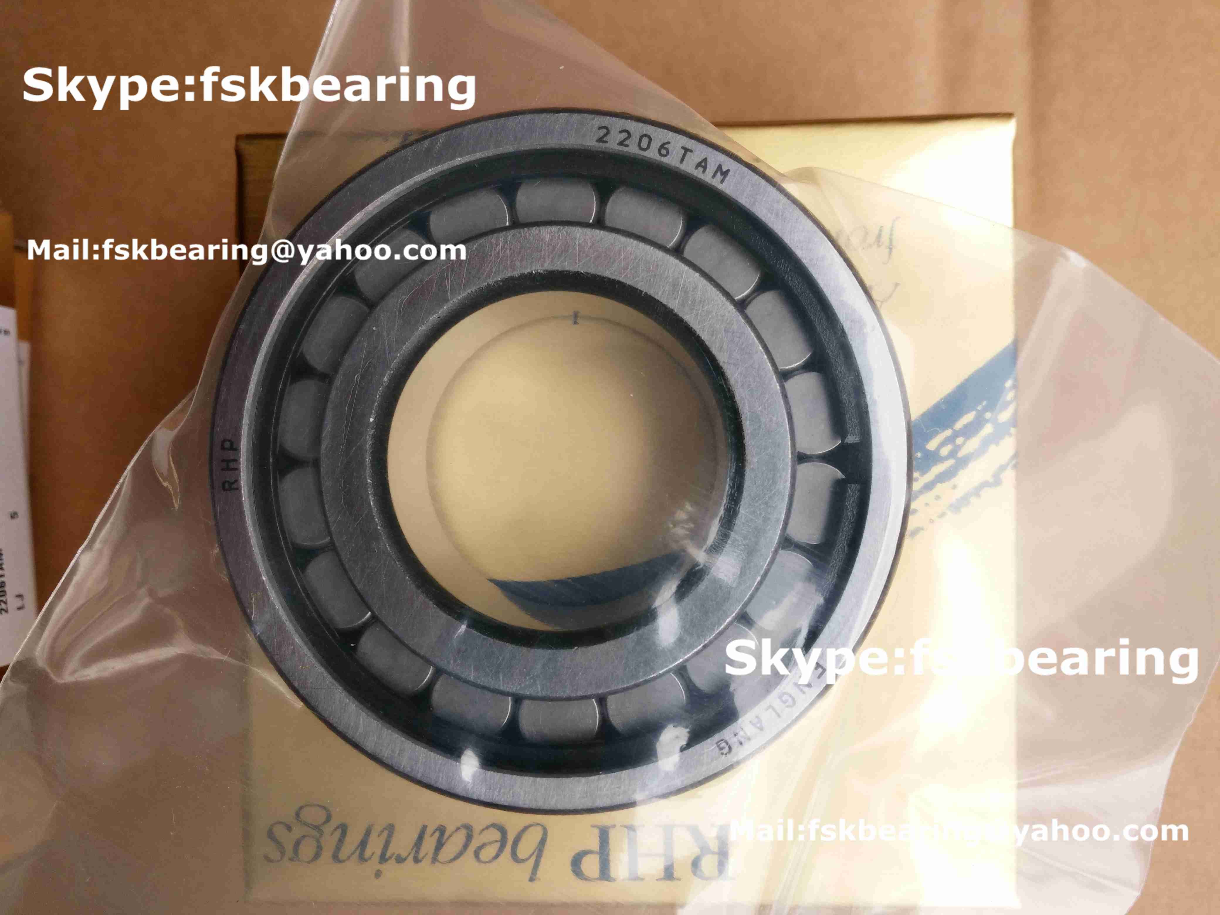 RHP 2206TAM Cylindrical Roller Bearing Single Row With Retaining Ring