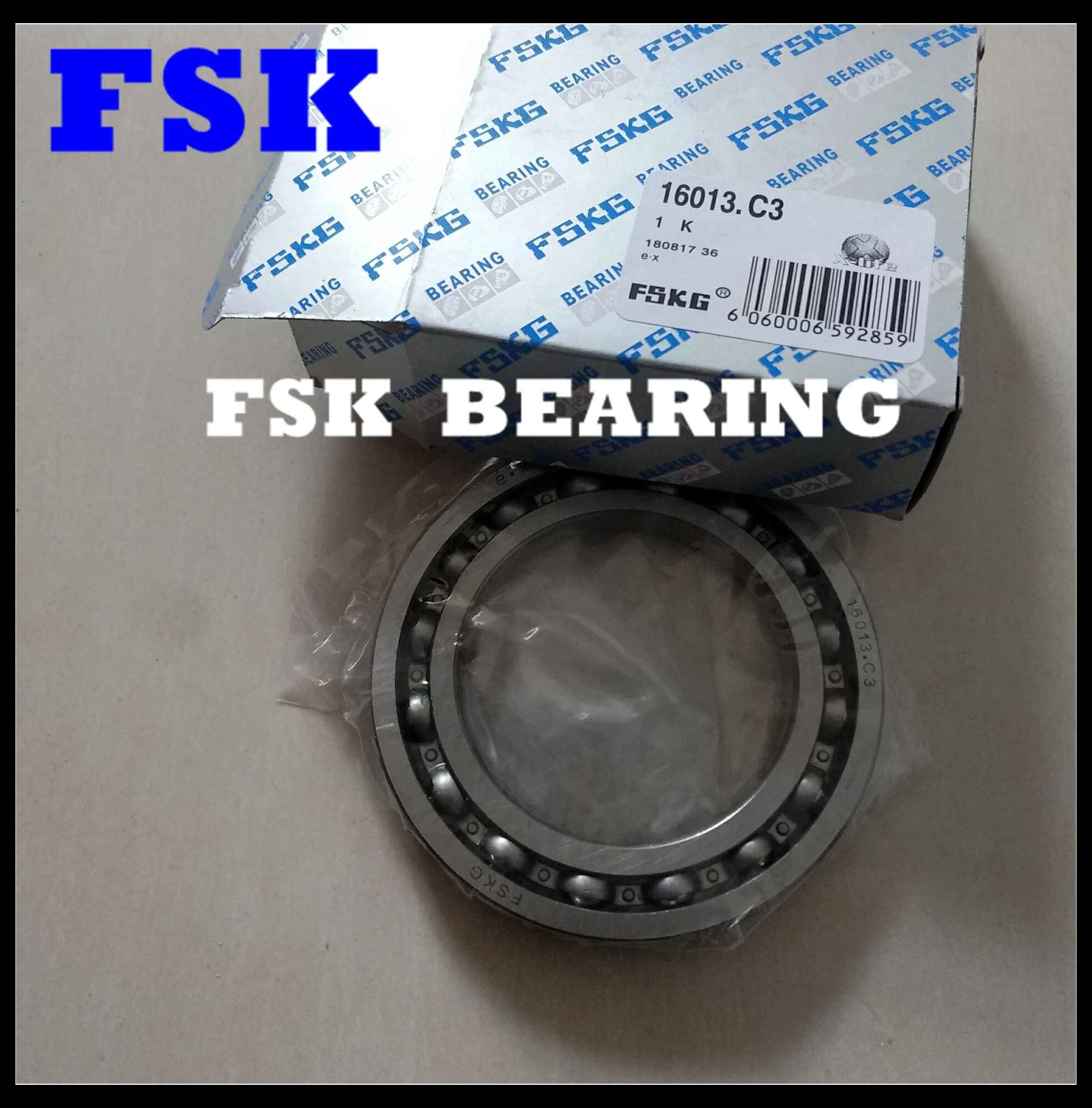 Open Type 16013 C3 , 7000113 Deep Groove Ball Bearing 65 × 100 × 11 mm Z2V2