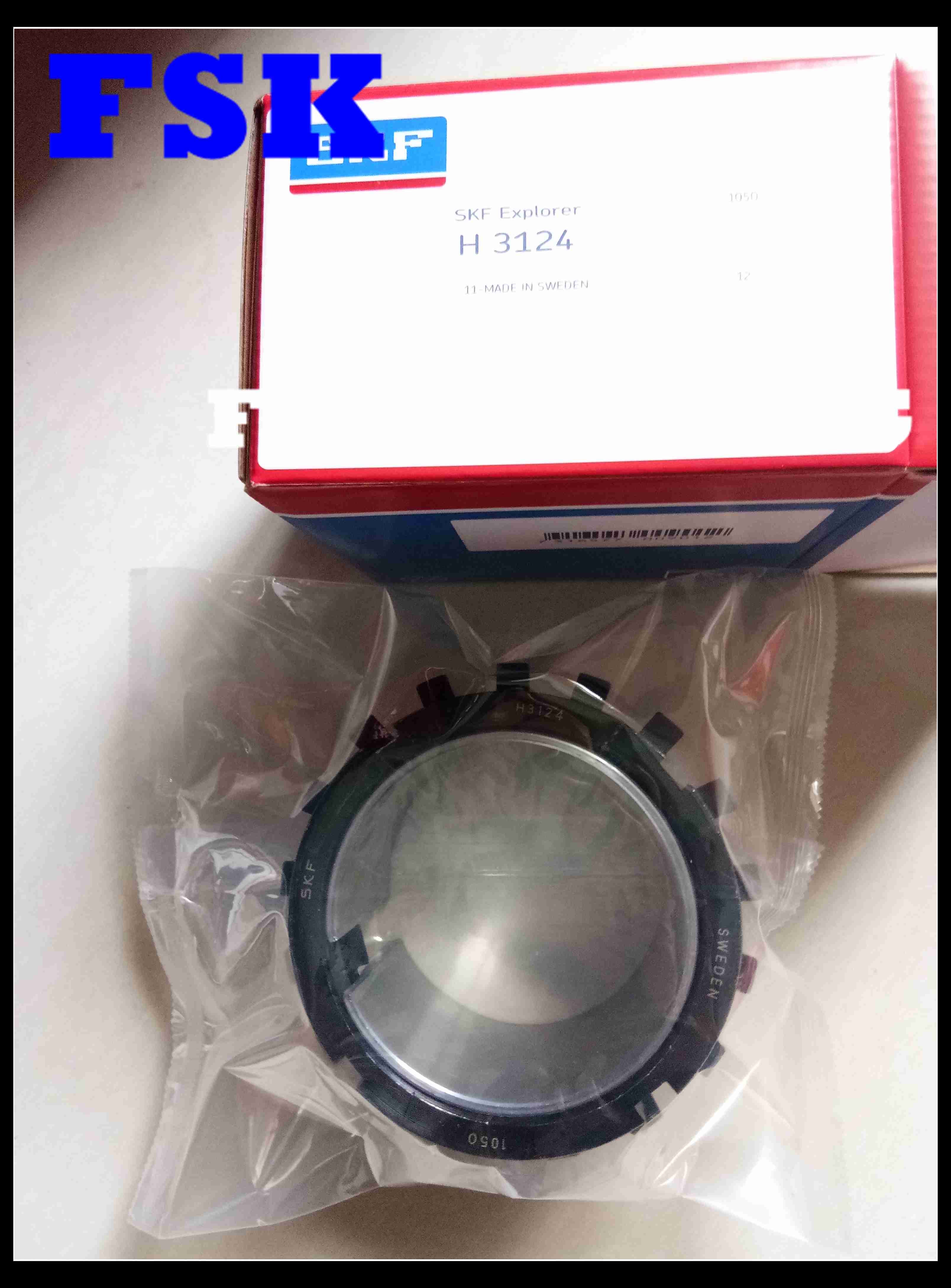 Metric H3124 H3126 H3128 Adapter Sleeves With Lock Nut For Spherical