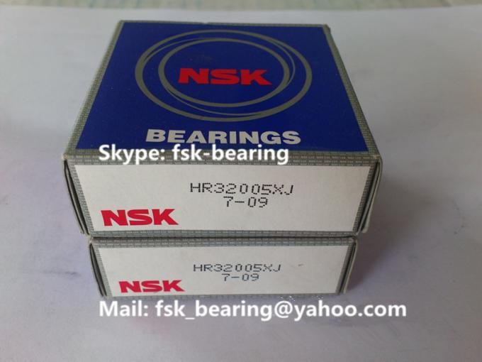 P2 Tapered Roller Bearings NSK 32005X Single Row Roller Bearings 2