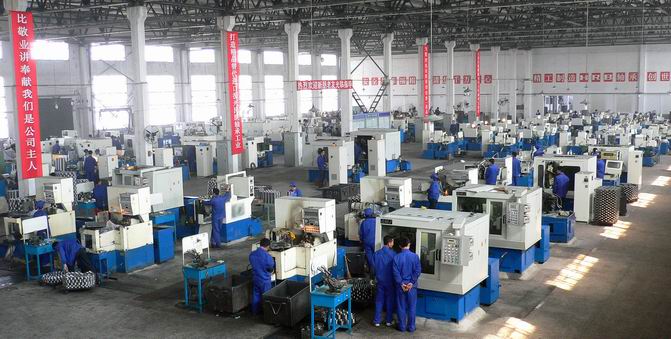 Wuxi FSK Transmission Bearing Co., Ltd factory production line 0