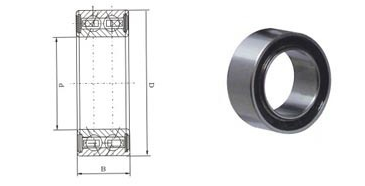 Automotive Air Conditioner Bearing 30BGS1-2NSL 30mm x 62mm x 27mm 0