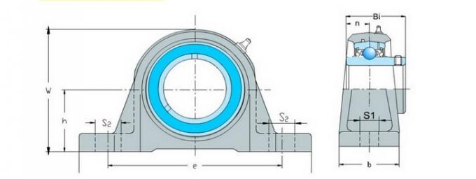 UCP / UCF Pillow Block Bearing Assembly Parts with Set Screw 0