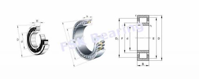 RHP 2206TAM Cylindrical Roller Bearing Single Row With Retaining Ring 0