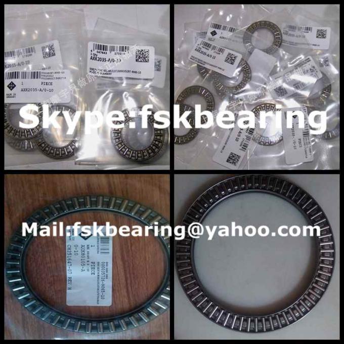 Long Life INA Brand AXK2035 / AXK1104 Thrust Plane Needle Roller Bearing Chrome Steel