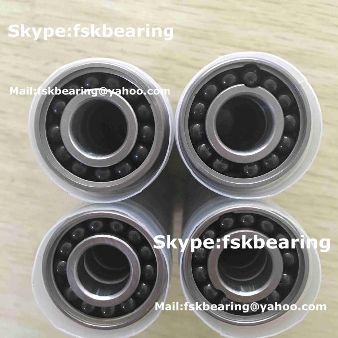 Full Complement 6001 Hybrid Ceramic Ball Bearings Stainless Steel Rings Si3N4 Balls 1