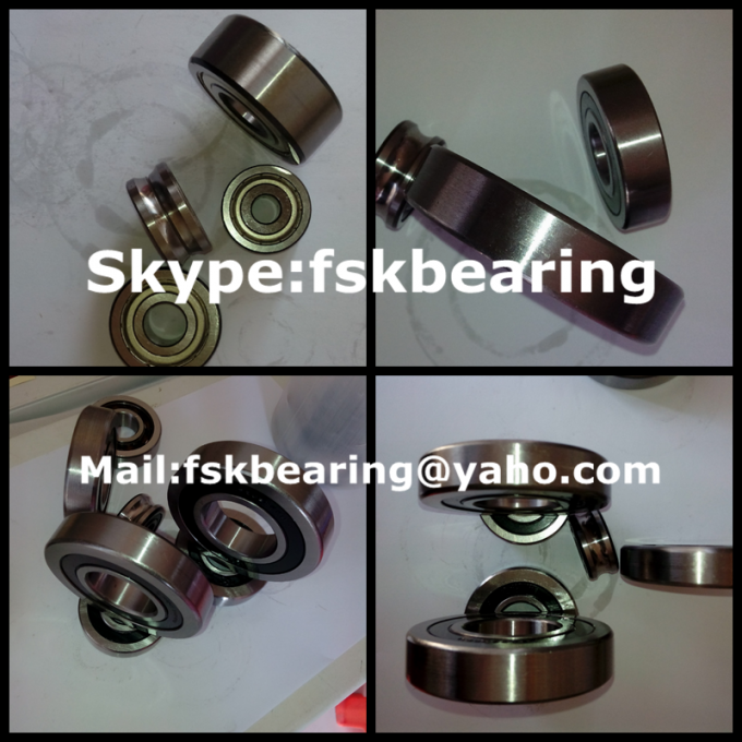 Wall Thicked Type Track Roller Bearings For Guide 306807C-2Z , Double Row Thrust Roller Bearing 1