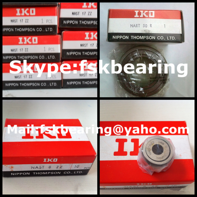 Separated Type NAST 17 ZZUUR Track Roller Cam Follower Bearing IKO / THK
