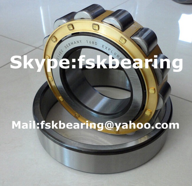 Single Row NU208 M Cement  Mixer Bearings Cylindrical Roller For Tanker Car 1