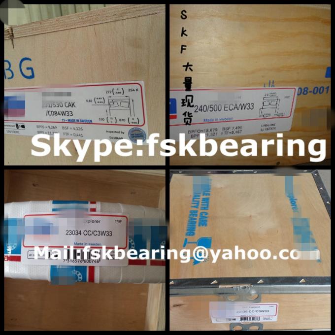 Large Size 231/500W33С4 Roller Bearings For Oscillating Screen 500mm ID 1